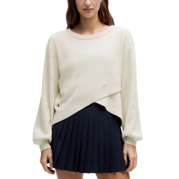 Lululemon Reversible Crossover Sweater *Bone - Picture 1 of 11